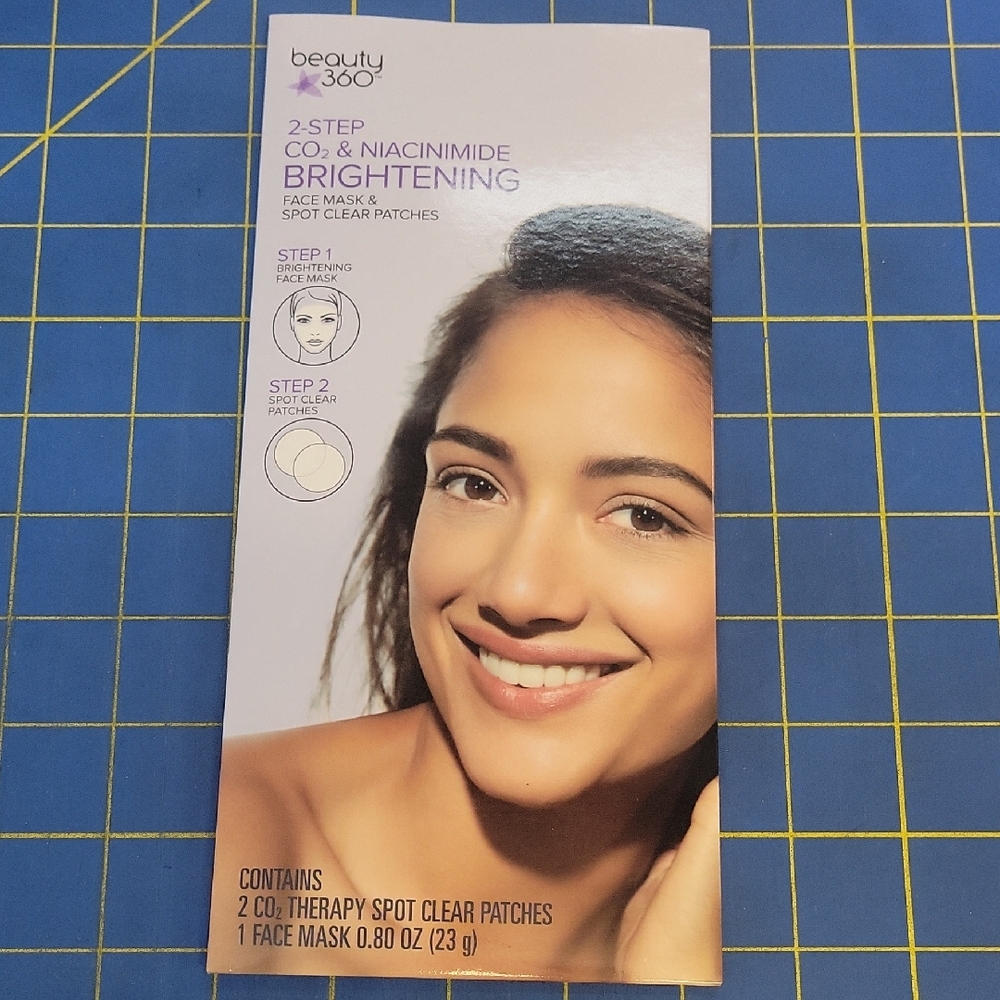 Beauty 360 Brightening Face Mask Set New Sealed Package